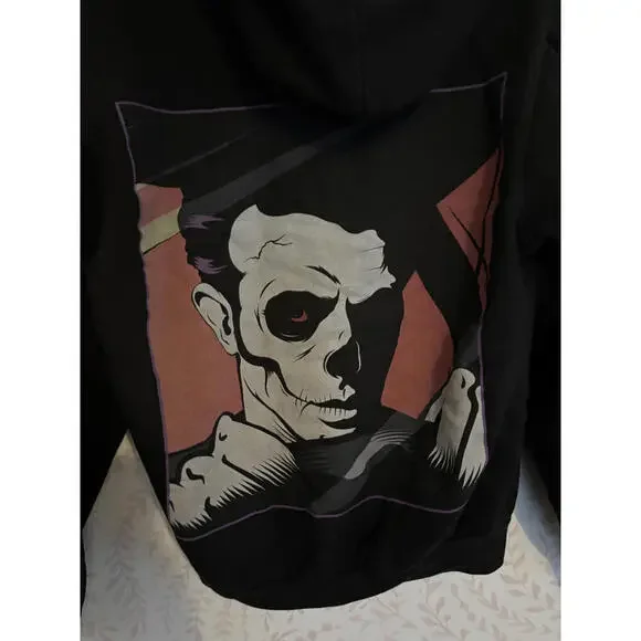 SOLD DO NOT BUY Blink-182 California Black Zip-Up Tour Hoodie Small - Picture 5 of 5